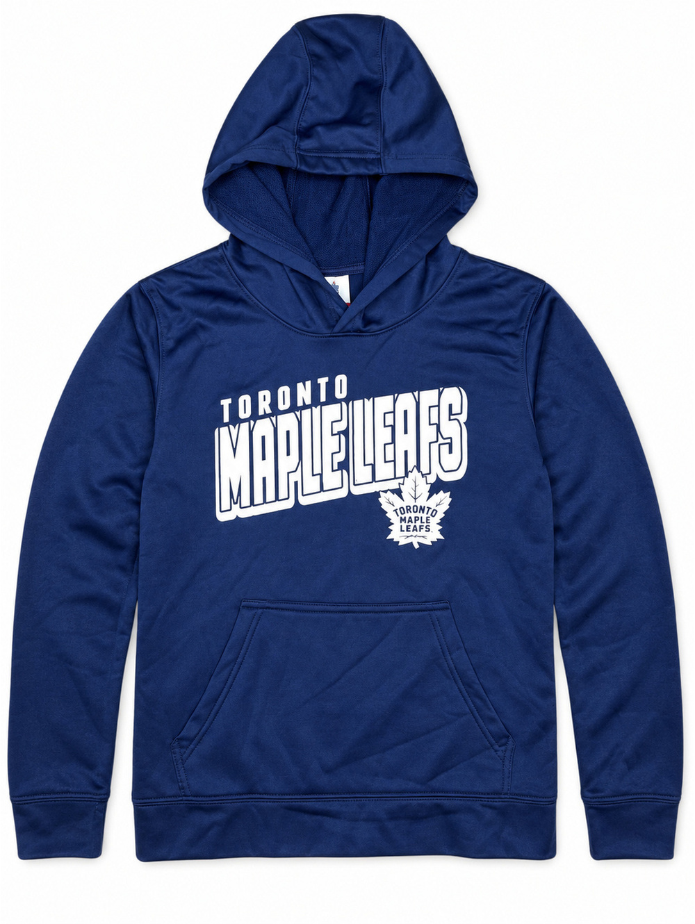 NHL Toronto Maple Leafs Boys' Blue Hoodie Sweatshirt Size M (10/12)